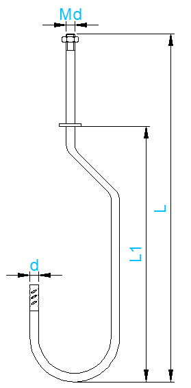 Nosač izolatora 16FVx100